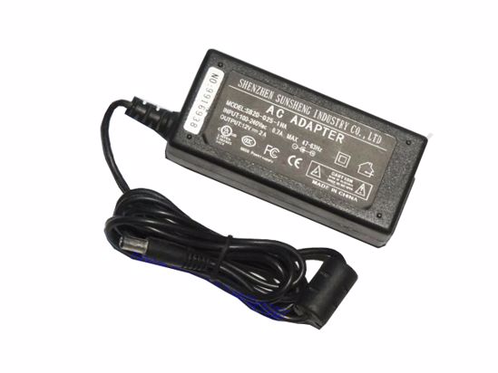 SUNSHENG SB2D-025-1HA AC Adapter 5V-12V SB2D-025-1HA