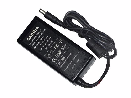 SAIHUA SH5-1202500 AC Adapter 5V-12V SH5-1202500