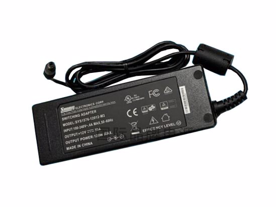 Sunny SYS1576-12012-M3 AC Adapter 5V-12V SYS1576-12012-M3