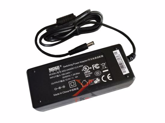 MOSO XKD-Z4000IC12.0-48W AC Adapter 5V-12V XKD-Z4000IC12.0-48W