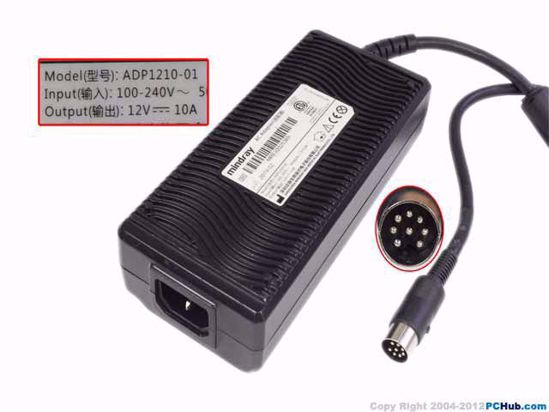 Mindray ADP1210-01 AC Adapter 5V-12V ADP1210-01