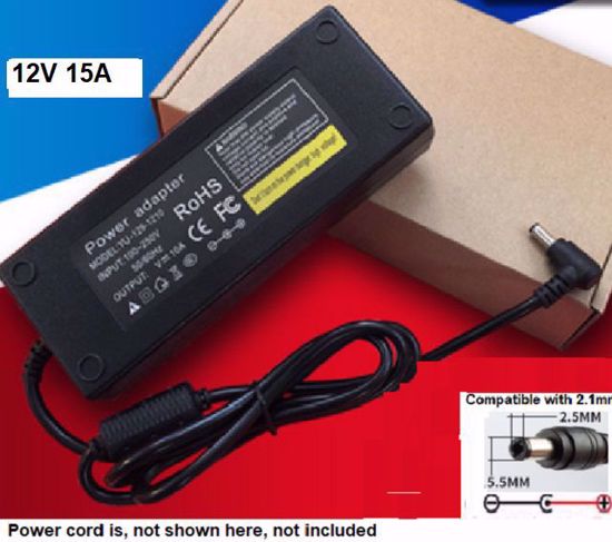 ACP OEM 12150, AC Adapter, 12V 15A, 5.5/2.5mm