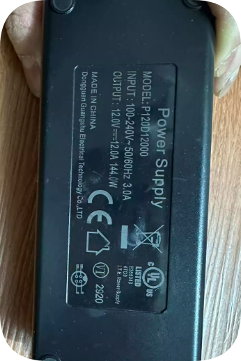 *Brand NEW*12V 10A 12A AC ADAPTER P120D12000 RS-065/12-S335B Power Supply