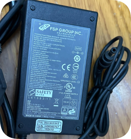 *Brand NEW*FSP060-DBAE1/DIBAN2 charger 12V60W transformer Original FSP 12V 5A power adap