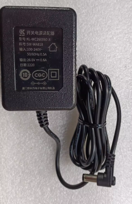 *Brand NEW*Original KLEC KL-WC260060-X SW-WA818 26V 0.6A ADAPTER Power Supply