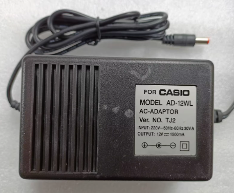 *Brand NEW*Original CASIO AD-12CL AD-12WL 12V 1.5A AC ADAPTER Power Supply