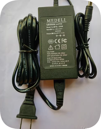 *Brand NEW*Original MEDELI MC-100 MC80 MC320 MC-188 12V 2.5A AC ADAPTER Power Supply