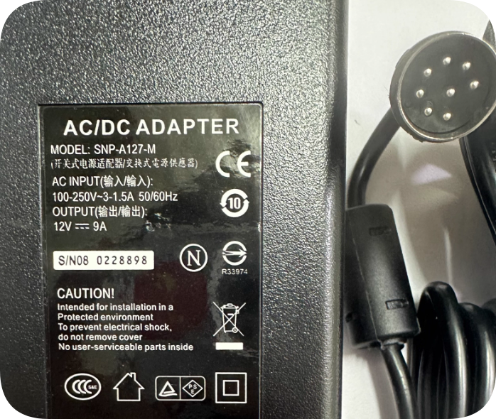 *Brand NEW*12V 9A AC Adapter 8pin Original BARCO SNP-A127-M Power Supply
