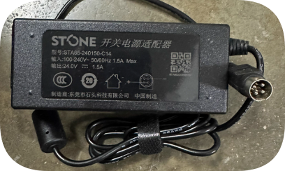 *Brand NEW*Original STONE STA65-240150-C14 24V 1.5A AC Adapter Power Supply