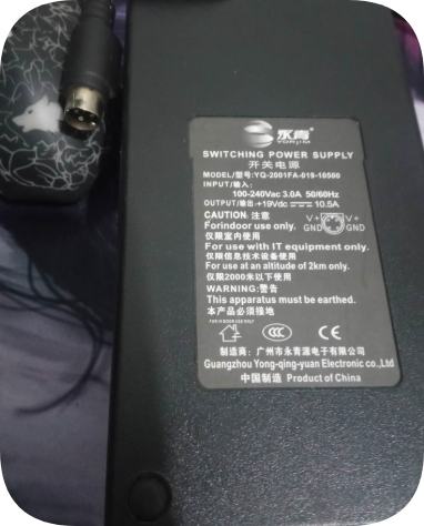 *Brand NEW*Original YONGQINGYUAN YQ-2001FA-190-10500 19V 10.5A 200W AC Adapter Power Sup