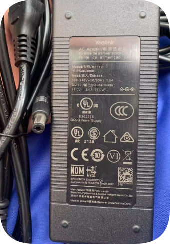 *Brand NEW*Yealink 48V 2A 96W AC ADAPTER YLPS482000C Power Supply