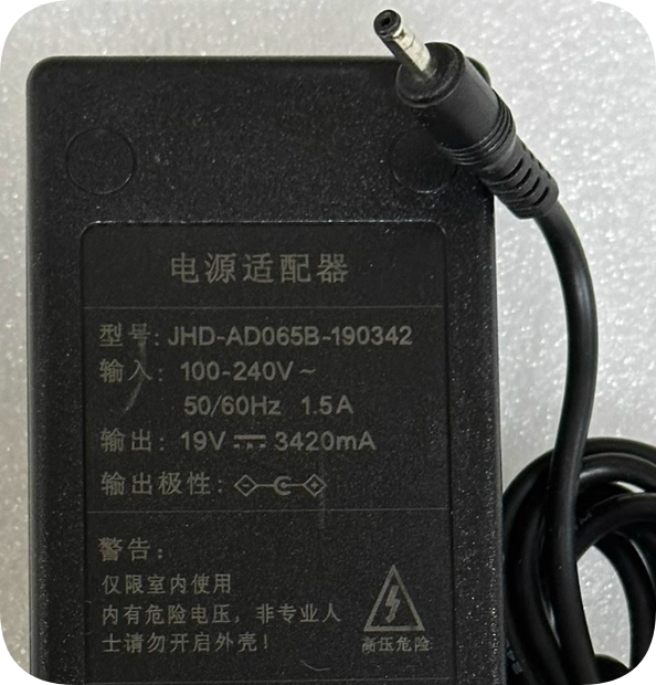 *Brand NEW*19V 3.42A AC ADAPTER JHD-AD065B-190342 Power Supply
