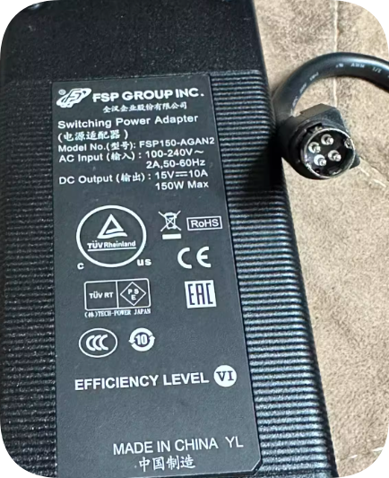 *Brand NEW*FSP 15V 10A AC ADAPTER FSP150-AGAN2 Power Supply