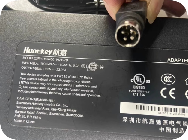 *Brand NEW*Huntkey 19.5V 23.08A AC ADAPTER HKA450195AB-7D Power Supply