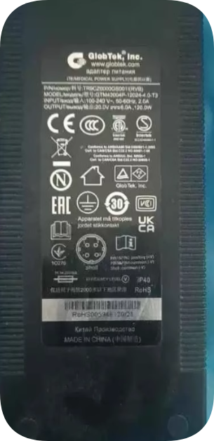 *Brand NEW*20V 6A AC ADAPTER Suitable for VINNO A5e portable digital color ultrasound di