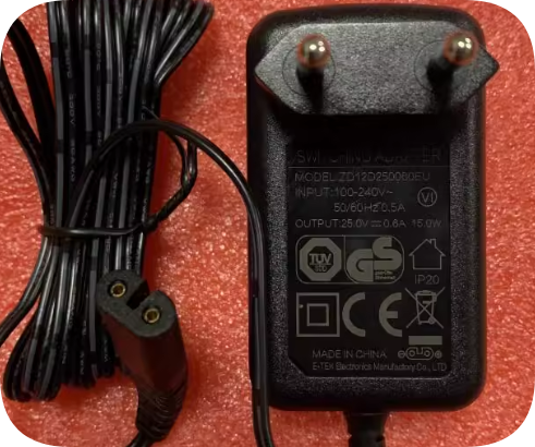 *Brand NEW*LEXY VC-SPD302-1 vacuum cleaner 25.6V0.6A charger T-ZC17 power adapter 24V