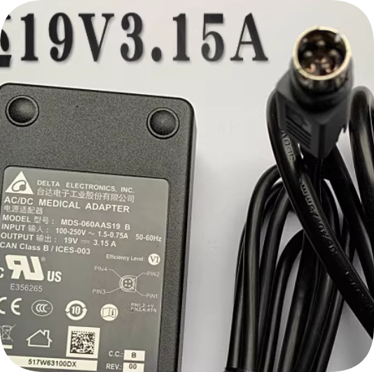 *Brand NEW*Dell MR2416b power adapter DELL monitor Delta 19V3.15A four-pin MDS-060AAS19B