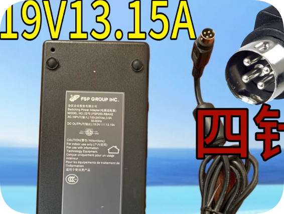 *Brand NEW*Cool Road power adapter KJ-BJ-0191315A charger FSP DC19V13.15A four-pin 4-hol