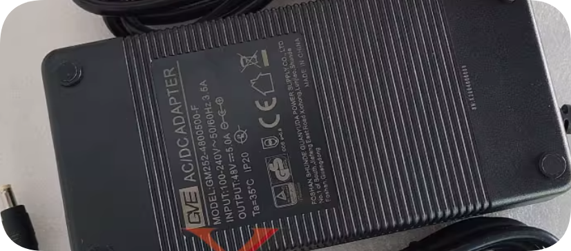 *Brand NEW*GVE Crown Yuda 48V 5A Power Adapter Cable GM252-4800500-F DC 240W with Transf