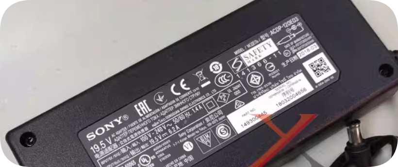 *Brand NEW*Sony KDL-50W 680A 48W 650D 43X8000E 49X7500F ACDP-120E03 19.5V 6.2A Power Ada