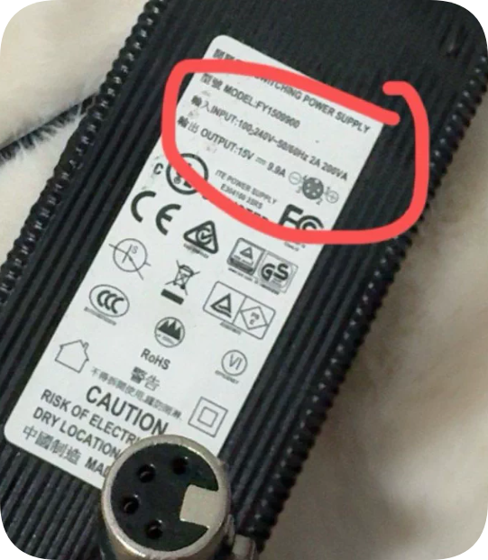 *Brand NEW*Fuyang 15V 9.9A AC Adapter FY1509900 with 4-Pin XLR Connector for Fill Light