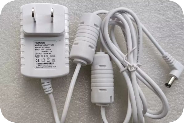 *Brand NEW*Power Supply HONGE HY25-06 6V 4A Power Adapter Right-Angle Plug 5.5 x 2.1mm