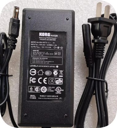 *Brand NEW*Original KORG DVE DSA-0421S-12 KA320 12V 3.5A AC ADAPTER Power Supply