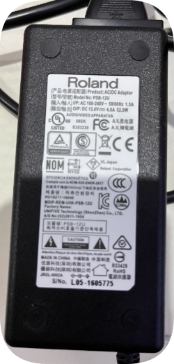 *Brand NEW*Original Roland 13V 4A AC ADAPTER PSB-12U AC-33/40 BA-55 KC110 Power Supply