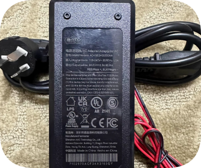*Brand NEW*Original 24V 2.5A 60W AC ADAPTER DS-KAD606-N AD-0602400250NA Power Supply