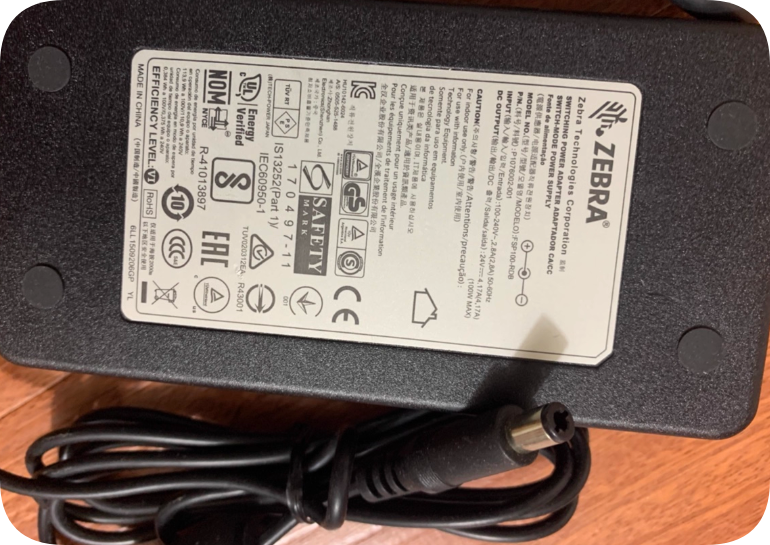 *Brand NEW*Zebra GX430/GX420/HC100 Barcode Printer Power Adapter 24v4.17A FSP100-RDB